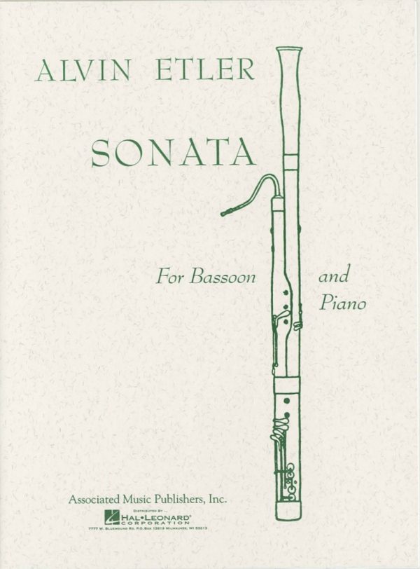 Etler: Bassoon Sonata