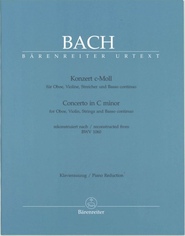 Bach: Concerto in C minor for Oboe and Violin