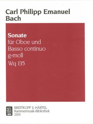 C.P.E. Bach: Sonata in G Minor