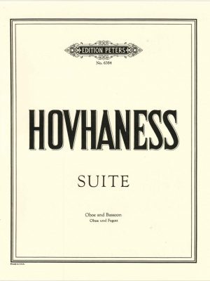 Hovhannes:  Suite for oboe and bassoon