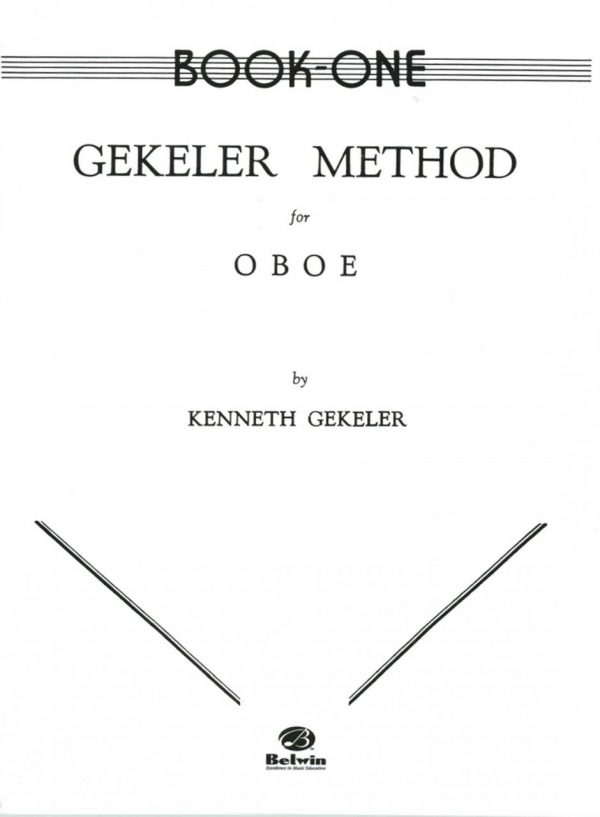 Gekeler: Oboe Method, Book 1