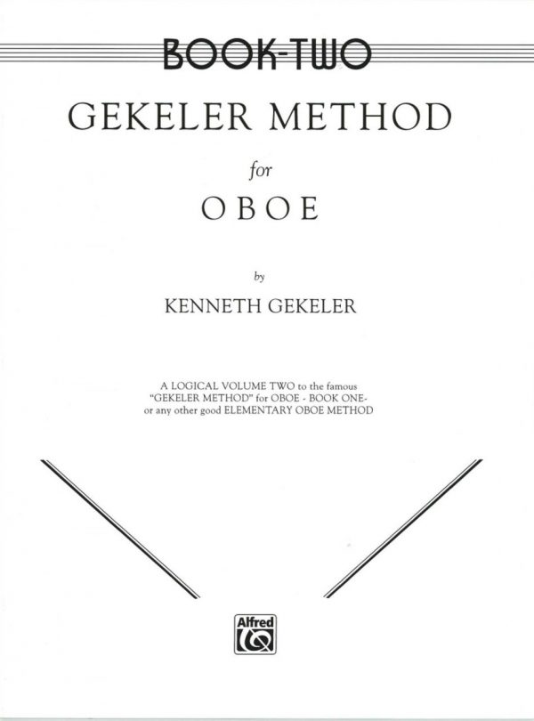 Gekeler: Oboe Method, Book 2