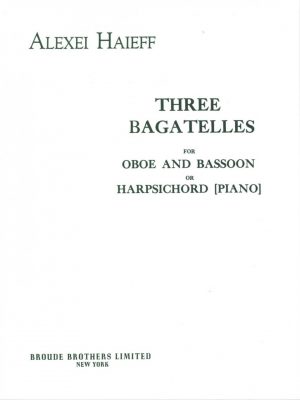 Haieff: Three Bagatelles for Oboe and Bassoon