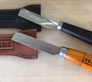 Jende Double-Hollow-Ground Reed Knives